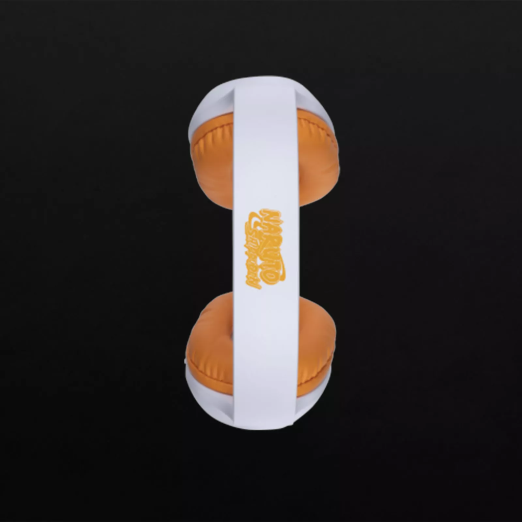 NARUTO - Casque Bluetooth - Blanc et Orange - 4