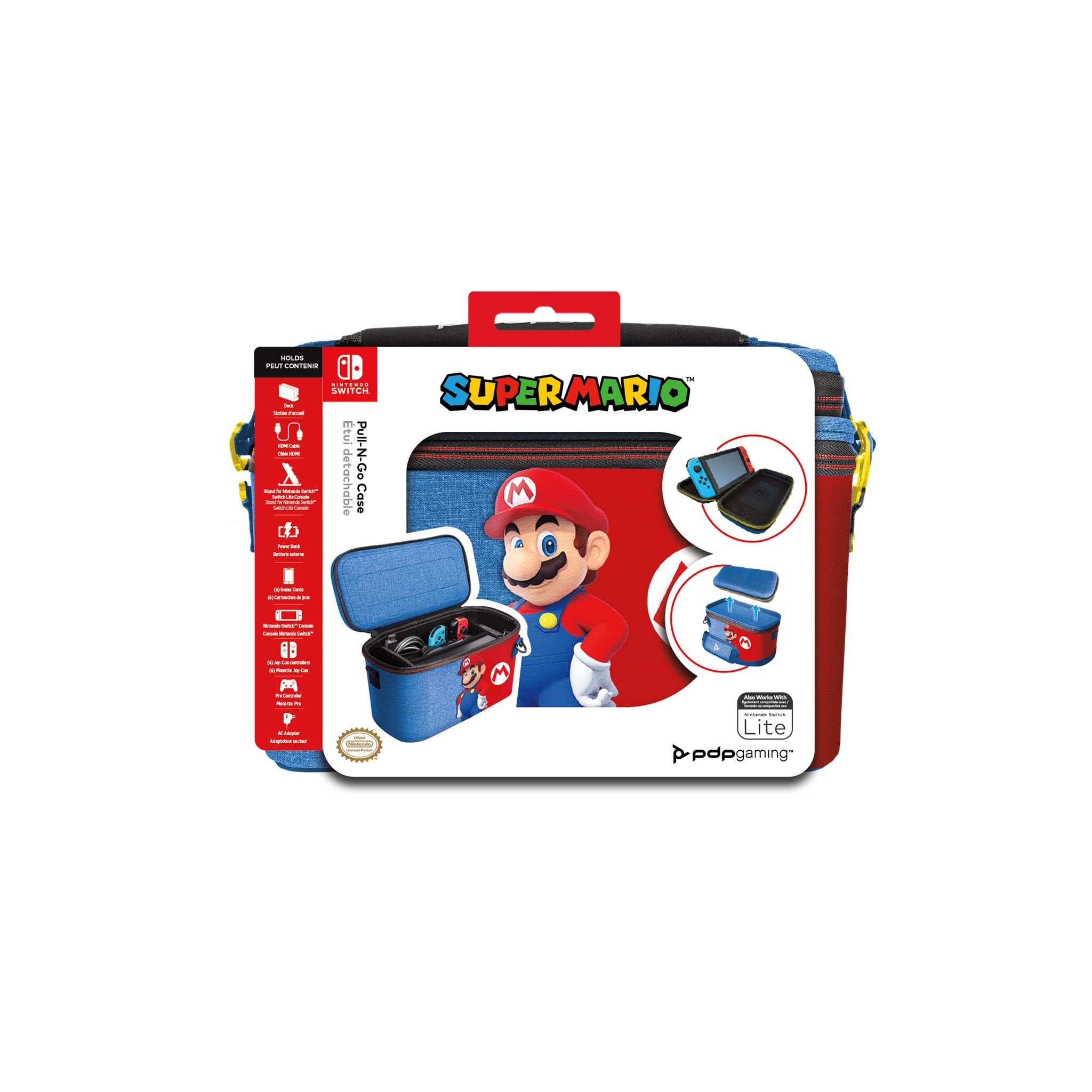 Official Nintendo Switch Pull-N-Go Case - Mario Edition : ShopForGeek ...