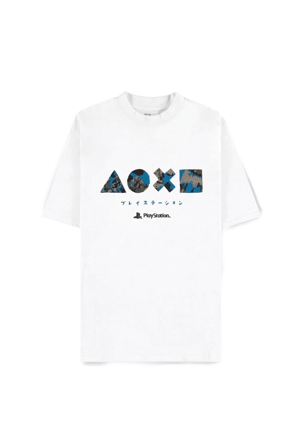 PLAYSTATION Icons Japan Men Loose Fit T-Shirt (2XL