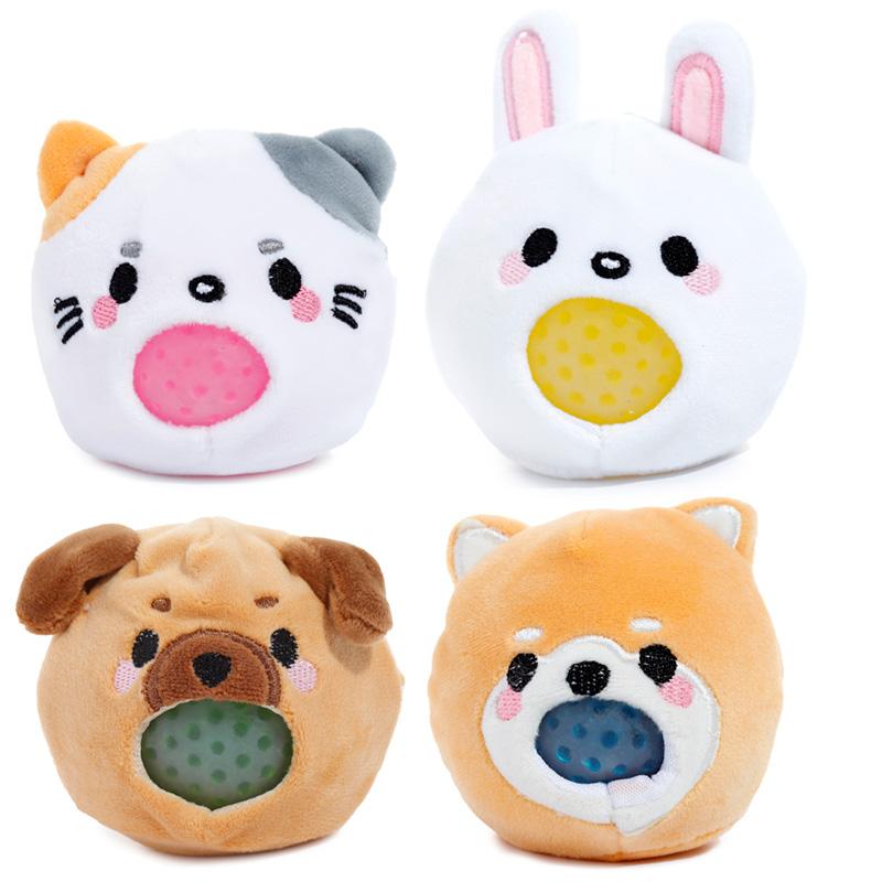 KAWAII - Animaux de Compagnie - 12 Balles  'Squeezies' Anti-Stress - 2
