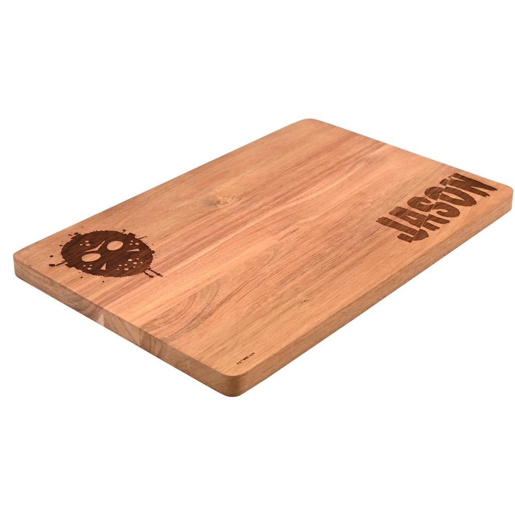 FRIDAY 13th - Jason & Mask - Wood Serving Board - 2