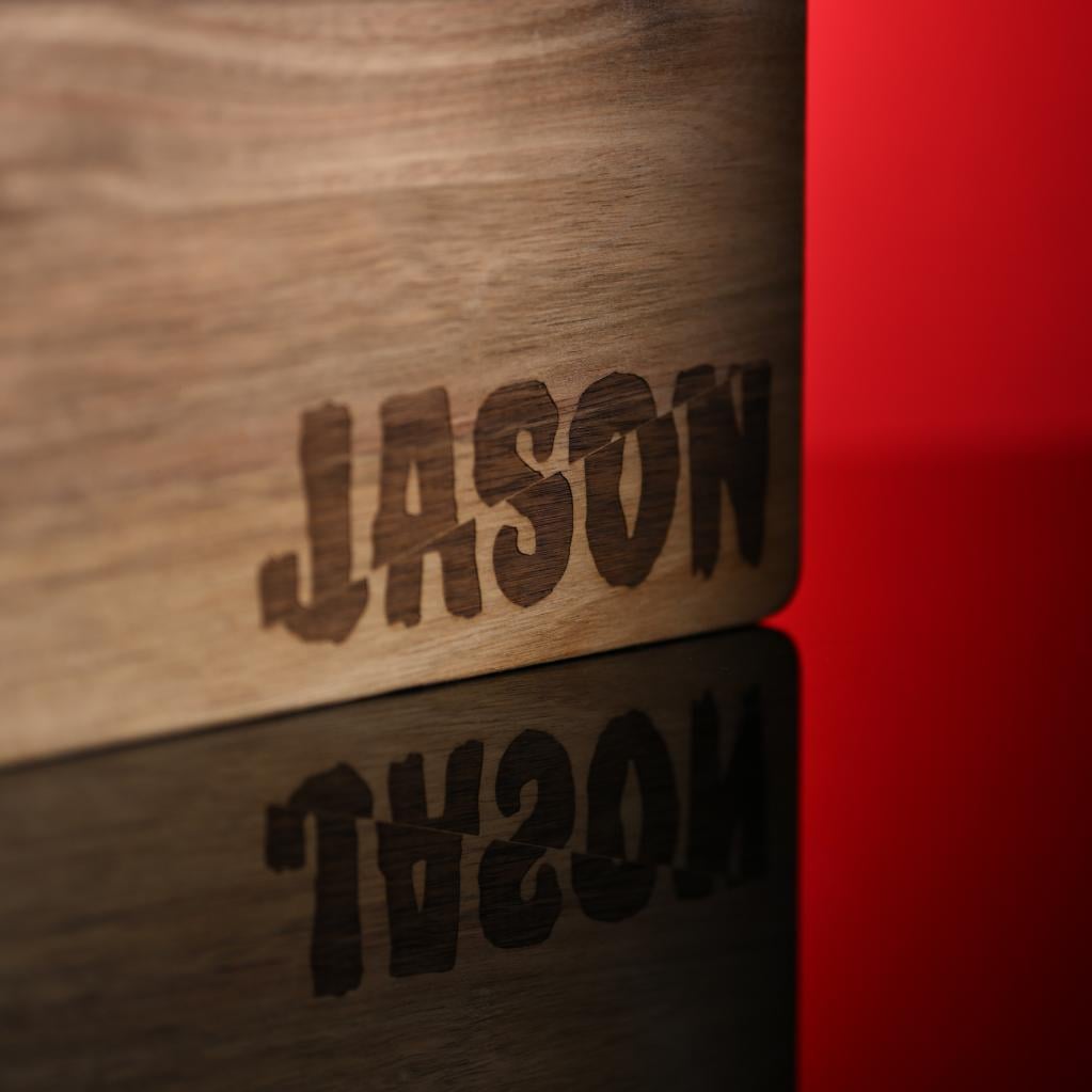 FRIDAY 13th - Jason & Mask - Wood Serving Board - 4
