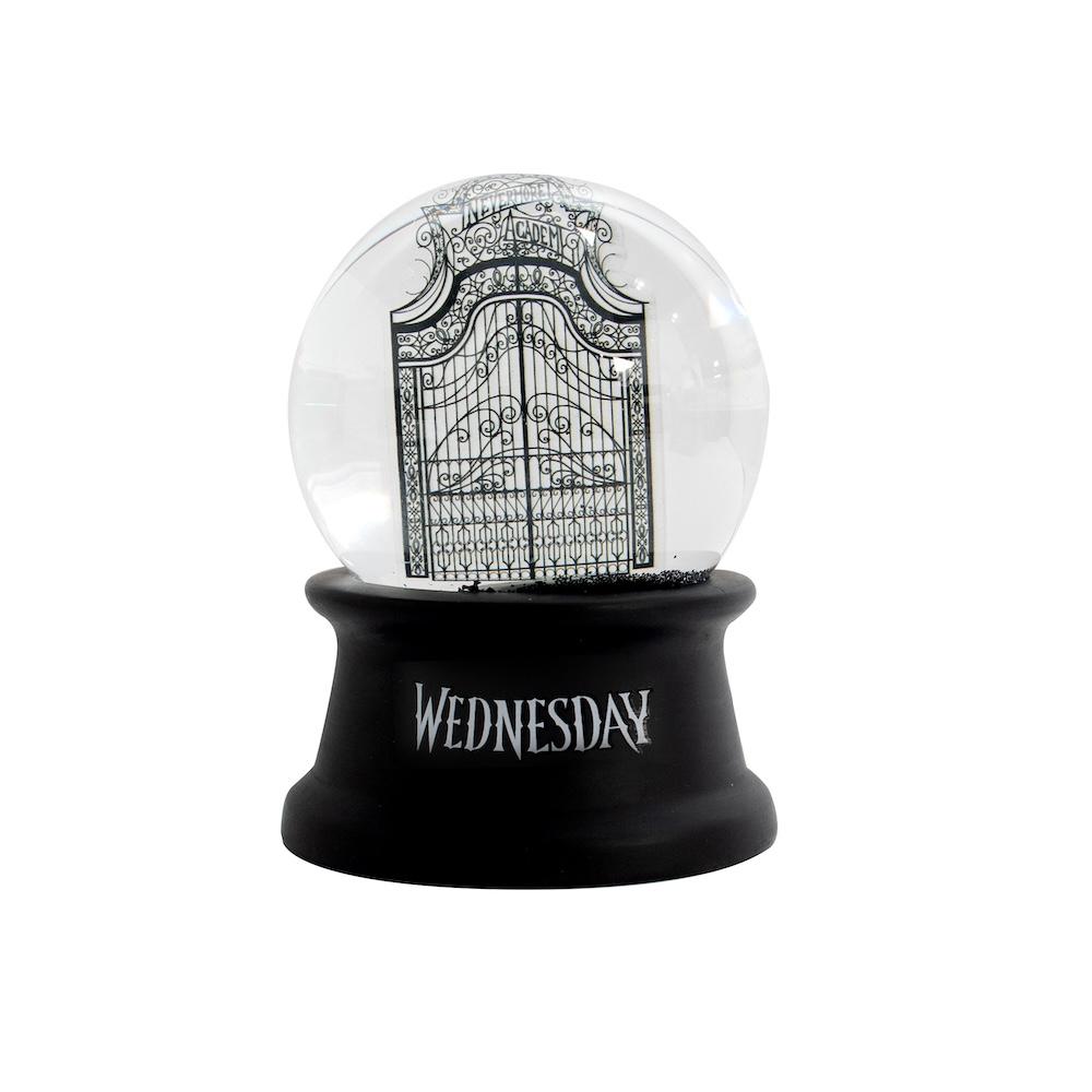MERCREDI - Nevermore - Boule à Neige 12cm - 2