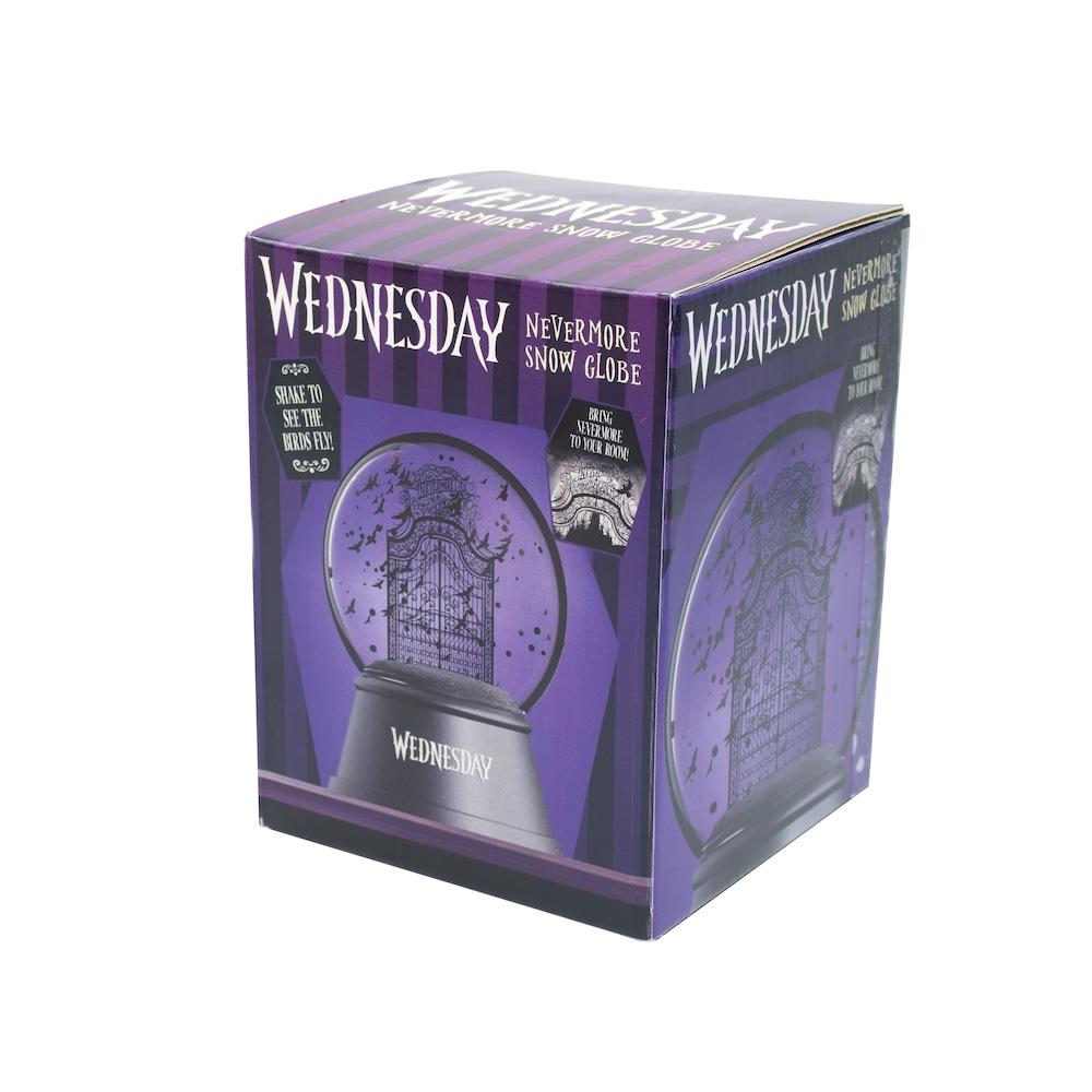 MERCREDI - Nevermore - Boule à Neige 12cm - 3