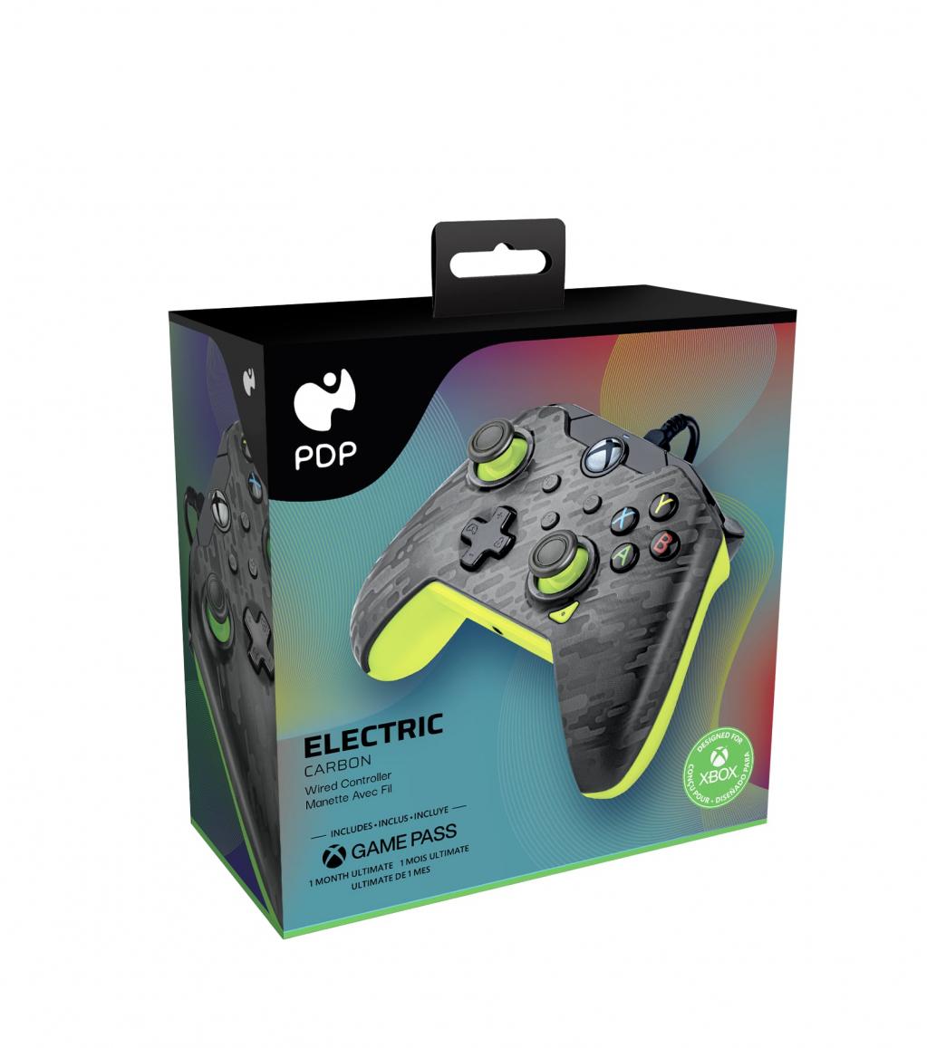 Wired Controller Official Series X Electric Carbon + GamePass 1 mois - 4