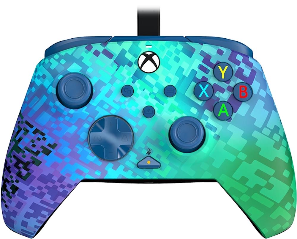 Wired Rematch Controller Glitch Green - Xbox Series X 