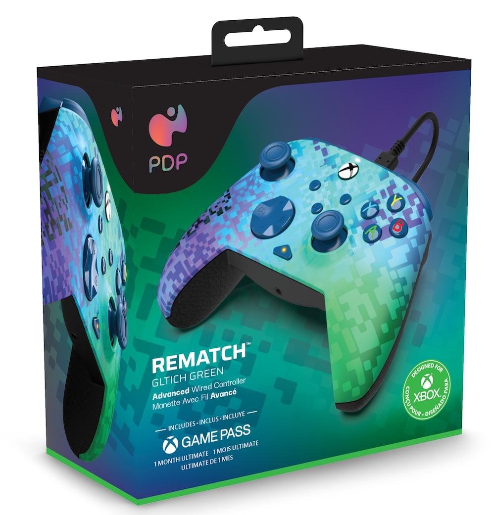 Wired Rematch Controller Glitch Green  - Xbox Series X - 3
